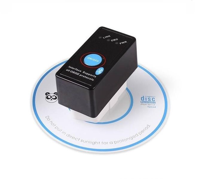 Універсальний діагностичний сканер OBD2 ELM327 V1.5 mini Bluetooth з кнопкою ON/OFF pic18f25k80 p0006 фото