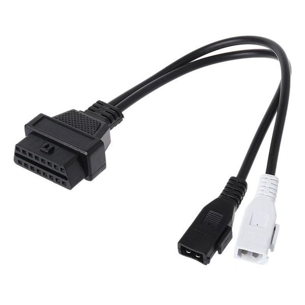 Переходник VAG 2x2 - OBD2 Audi Skoda VW Фольцваген на OBD2 16pin р0084 фото