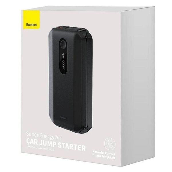 Пусковий зарядний пристрій бустер Baseus Super Energy Air Car Jump Starter піковий 1000A 10000mAh Black 00258 фото