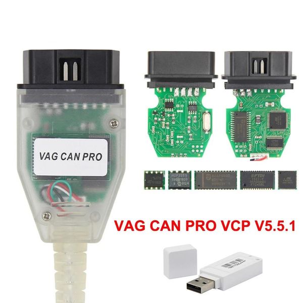 Автосканер VAG CAN PRO 5.5.1 с USB ключом р0433 фото