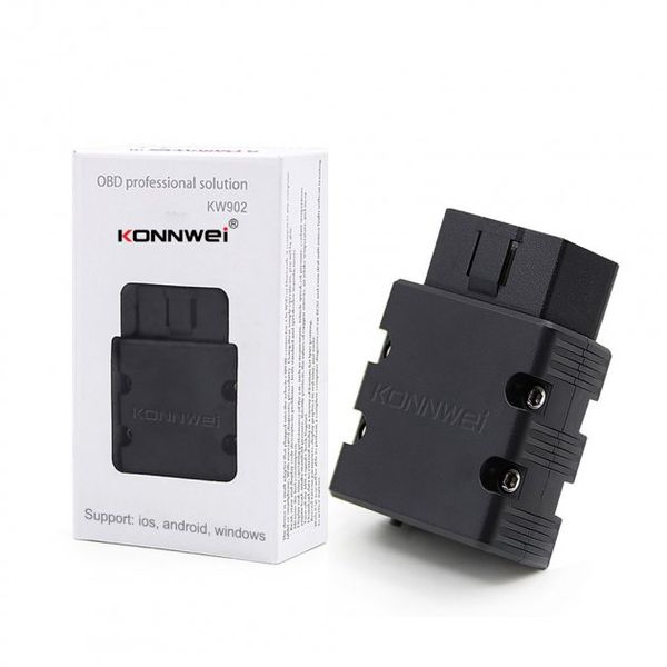 Диагностический сканер KONNWEI KW902 OBD2 Bluetooth 5.0 для Android и IOS Pic18f25k80 р0421 фото