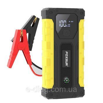 Пусковий пристрій бустер Foxsur Car Jump starter FJS-650 800A 12В e00201 фото