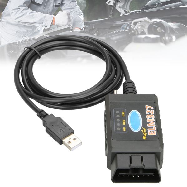 Автосканер ELM327 Ford USB з перемикачем HS/MS-CAN (FORD, MAZDA) p0033 фото