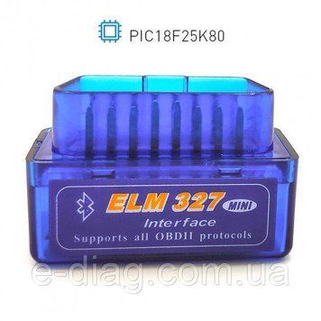 Автосканер ELM327 v1.5 Mini Bluetooth 5.1 (2 плати, PIC18F25K80) &mdash; OBD2 адаптер для Android та iPhone е0002-1 фото