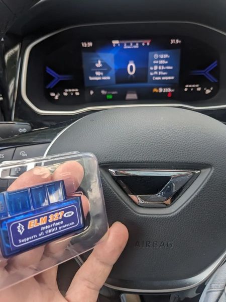 Автосканер ELM327 версія 1.5 bluetooth OBD2 (2 плати) чіп PIC18F25K80 p0002 фото