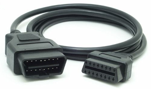 Кабель подовжувач OBD2 16-pin obd2 16 pin в obd2 16 pin - довжина 1,5м р0075 фото