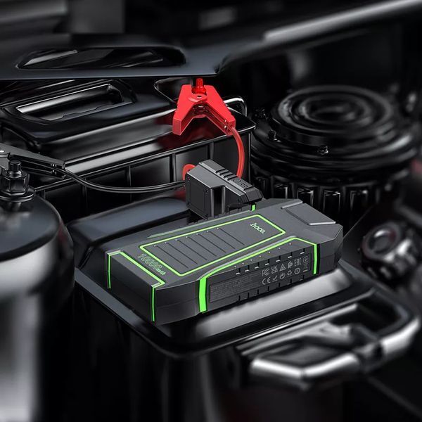 Пусковий пристрій Hoco QS1 Jump Starter Power Bank 10000mAh 00370 фото