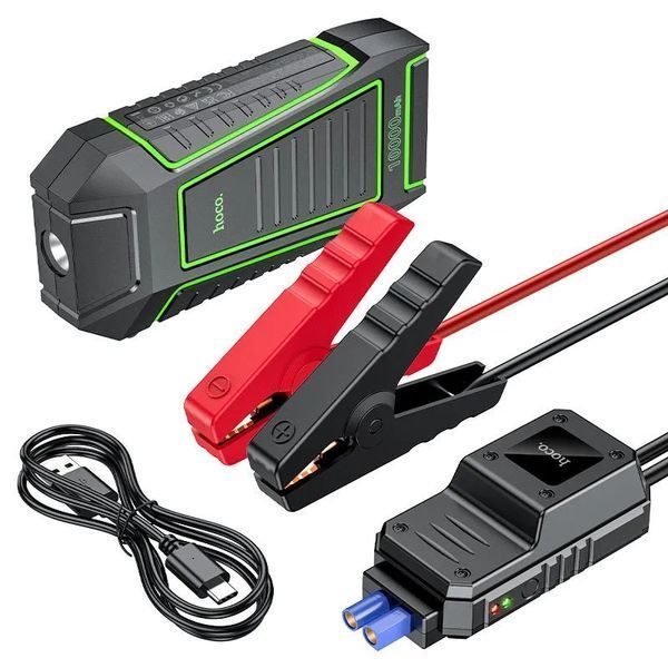 Пусковий пристрій Hoco QS1 Jump Starter Power Bank 10000mAh 00370 фото