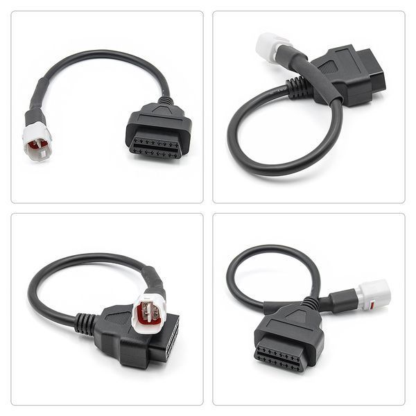 Перехідник OBD2 для мотоциклів Yamaha 4-контактний 00156 фото