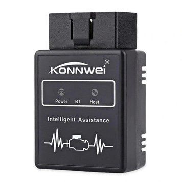 Диагностический адаптер Konnwei Kw 912 Bt 5.0 для диагностики неисправностей двигателя OBDII 00337 фото