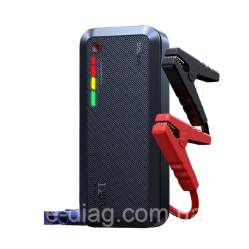 Автомобільний пуско-зарядний пристрій Baseus PrimeTrip VJ1 Supercapacitor Car Jump Starter 1200A Cosmic Black е0806 фото