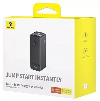 Автомобильное пуско-зарядное устройство Baseus Super Energy Alpha Series Jump Starter 600A Cosmic Black 00363 фото