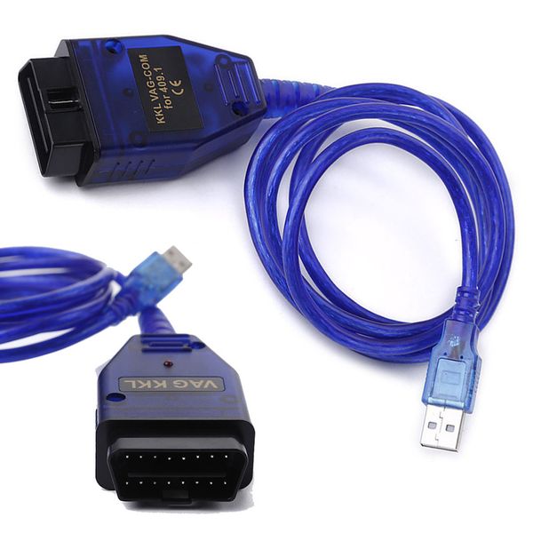 VAG COM 409.1 KKL OBD2 USB сканер діагностики авто чіп FTDI p0029 фото