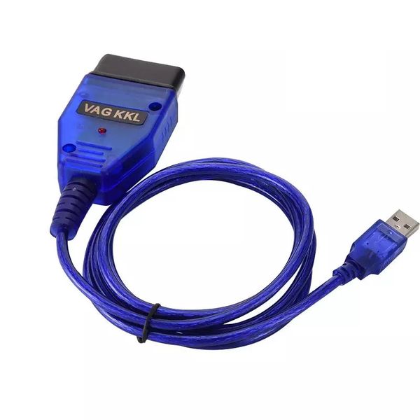 VAG COM 409.1 KKL OBD2 USB сканер диагностики авто чип FTDI p0029 фото