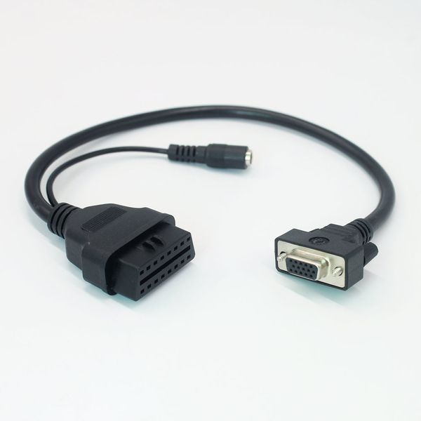 Перехідник Launch 15Pin to OBD 2 16Pin (OBD I Adaptor Box Switch / DBScar) 00139 фото