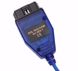 VAG COM 409.1 KKL OBD2 USB сканер диагностики авто чип FTDI p0029 фото 1