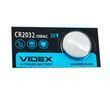 Батарейка-таблетка VIDEX CR2032 3V литиевая