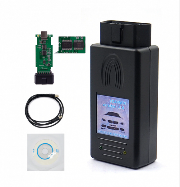 Автосканер BMW Scanner 1.4.0 диагностика БМВ OBD2 16 Pin p0038 фото