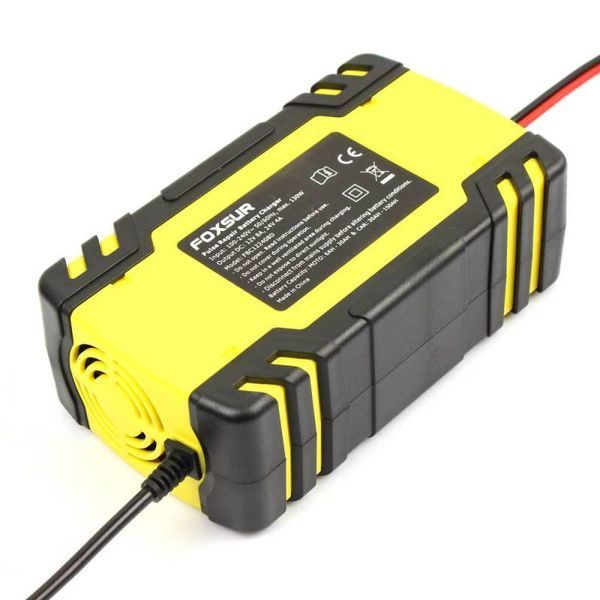 Зарядное устройство Foxsur FBC122408D 12V 8A / 24V 4A с десульфатацией 00231 фото
