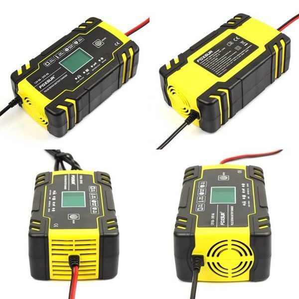 Зарядное устройство Foxsur FBC122408D 12V 8A / 24V 4A с десульфатацией 00231 фото