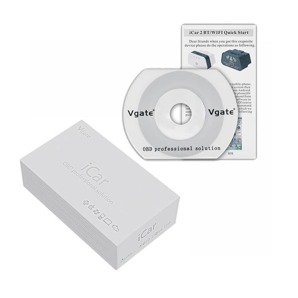 Cканер для авто Vgate Icar 2 WI-FI (IOS, ANDROID) с кнопкой питания p0015 фото