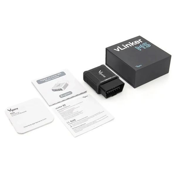 Автосканер Vgate vLinker MS Bluetooth OBD2 для FORScan, BimmerCode 00045 фото