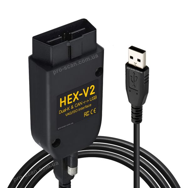 Автосканер VAG-COM 24.5 VCDS HEX-V2 для діагностики VAG p0059 фото