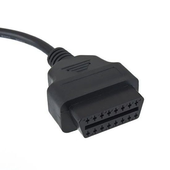 Перехідник BMW 20 pin на OBD2 16 pin діагностичний p0085 фото