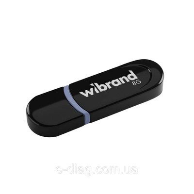Флешка, Флеш-накопичувач USB2.0 8GB Black WI2.0/PA8P2B фото