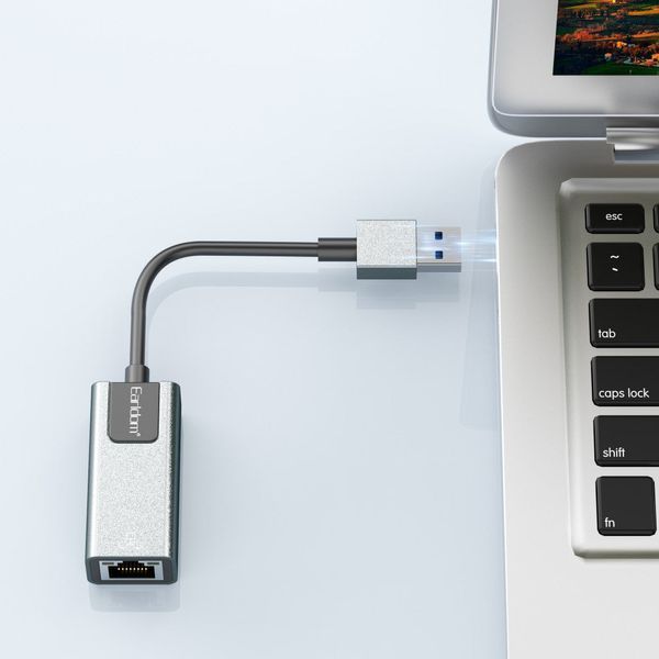 Перехідник для enet Мережевий адаптер Earldom ET-NC1 USB - Ethernet Adapter RJ45 p0703 фото