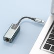 Переходник для enet, Earldom ET-NC2 Адаптер Type-C - RJ45 Ethernet LAN сетевая карта 100 Мбит/с (12 см) p0702 фото