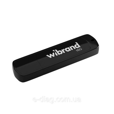Флешка, Флеш-накопичувач USB2.0 16GB Black WI2.0/GR16P3B фото