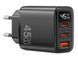Мережевий зарядний пристрій WIWU Wi-G011 45W Black р0700 фото 3