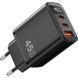 Мережевий зарядний пристрій WIWU Wi-G011 45W Black р0700 фото 2