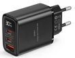 Сетевое зарядное устройство адаптер WIWU Wi-G010 GaN 30w fast charger Black р0701 фото