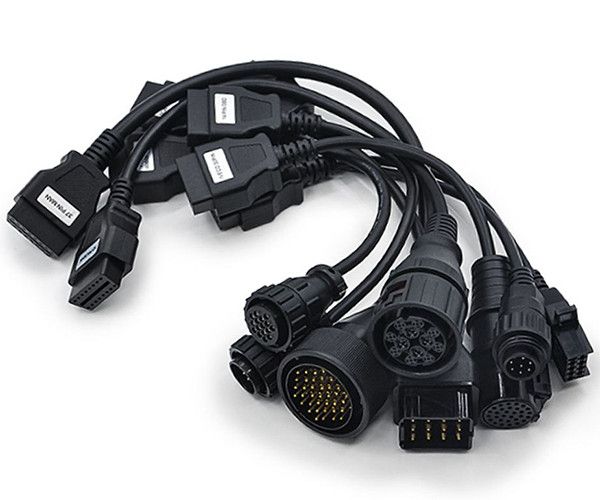 Комплект вантажних кабелів перехідників Автоком (Autocom CDP) Delphi DS150e р0096 фото