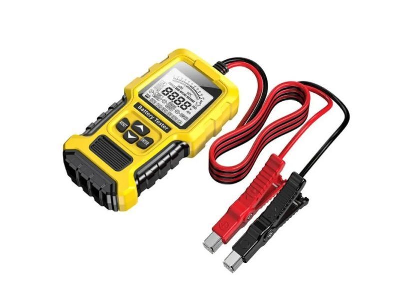 Тестер аккумуляторных батарей Foxsur FBT-300 12V / 24V p00181 фото