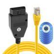Кабель BMW ENET (Ethernet-OBD) для диагностики и кодирования BMW F,G series (E-Sys, ICOM) с дисками