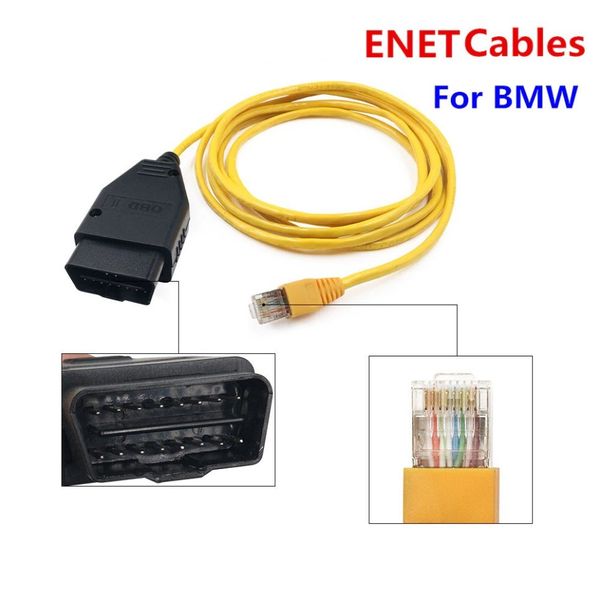 Кабель E-SYS ICOM сканер BMW ENET, Ethernet-OBD для BMW F-серия (без диска) р0434 фото