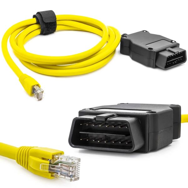 Кабель E-SYS ICOM сканер BMW ENET, Ethernet-OBD для BMW F-серия (без диска) р0434 фото