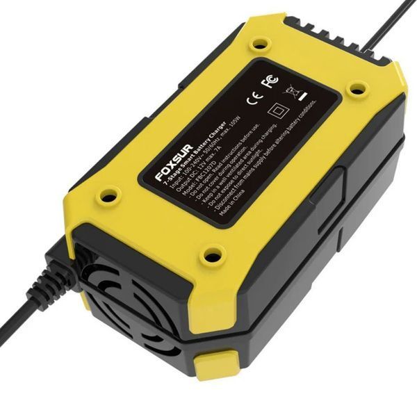 Зарядний пристрій Foxsur FBC1207D 12V для акумуляторів 6&ndash;150Ah p00171 фото