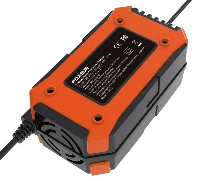 Зарядний пристрій Foxsur FBC1207D 12V для акумуляторів 6&ndash;150Ah p00171 фото