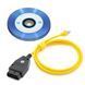 Кабель BMW ENET (Ethernet-OBD) для диагностики и кодирования BMW F,G series (E-Sys, ICOM) с дисками p0037 фото 2