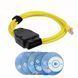 Кабель BMW ENET (Ethernet-OBD) для диагностики и кодирования BMW F,G series (E-Sys, ICOM) с дисками p0037 фото 3
