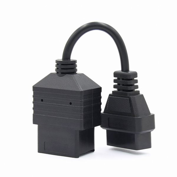 Переходник для сканера Toyota 17 pin на OBD-2 (16pin) р0104 фото