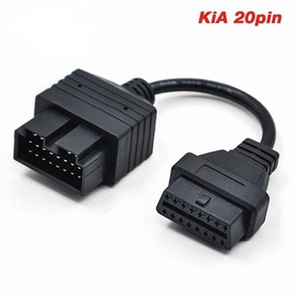 Перехідник KIA 20 Pin на OBD2 16 Pin р0103 фото