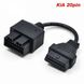 Переходник KIA 20 Pin на OBD2 16 Pin р0103 фото 8